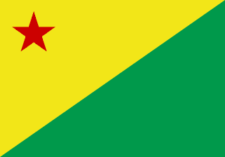Bandeira oficial do estado de Acre