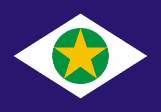 Bandeira oficial do estado de Mato Grosso