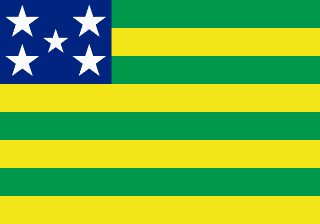 Bandeira oficial do estado de Goiás
